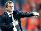 GENERÁL. Trenér Pavel Vrba vede eské fotbalisty proti Nizozemsku. 