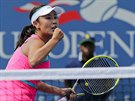 Pcheng uaj se v semifinále US Open raduje z úspného míku.