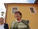 Anna tumarová (vlevo) a Susana Urbanová vzpomínají na ivot v idovské tvrti...