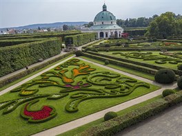 Kvtná zahrada v Kromíi se po obnov za zhruba 230 milion korun v sobotu...
