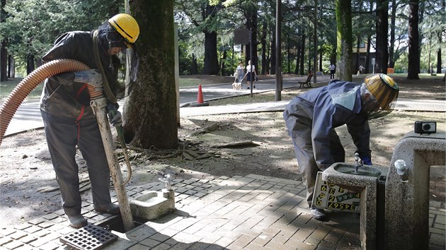 Horekou dengue se nakazilo u nejmn 35 Japonc. Velkou st z nich tpl nakaen komr v tokijskm parku Jjogi. Nemoc se v zemi ila naposledy v roce 1945 (2. z 2014)