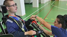 Jozef Suchý mí�ky odpaluje pomocí speciální rampy. Tu mu matka podle jeho...