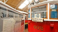 Výstava v muzeu MHD v praských Steovicích ukazuje návtvníkm provoz...