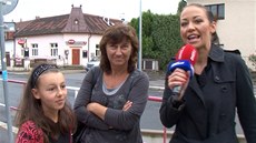 Agáta Pracha�ová a anketa s d�tmi
