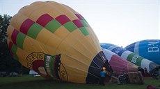 V Bestku na Uherskohohradisku se uskutenil kadoroní Festival balónového...
