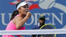 Pcheng uaj se v semifinále US Open raduje z úspného míku.