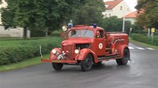 Praga RN hasičská stříkačka 1951
