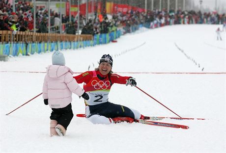 2006. Kateina Neumannová zvítzila v posledním olympijském závod své...