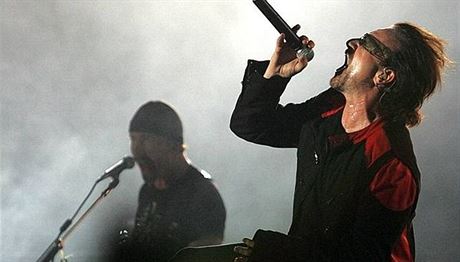 U2 - koncert v Chile - Kapela U2 - Vertigo Tour, Sanitago de Chile (26. února...