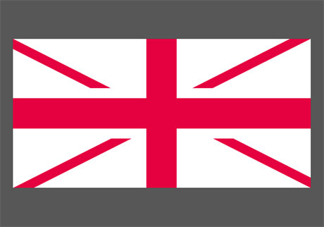 Britsk vlajka bez skotskho modroblho ke
