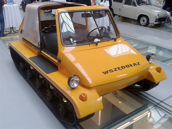 Prototyp Wszedolaz vycházející z polského Fiatu 126p. Technické a dopravní...