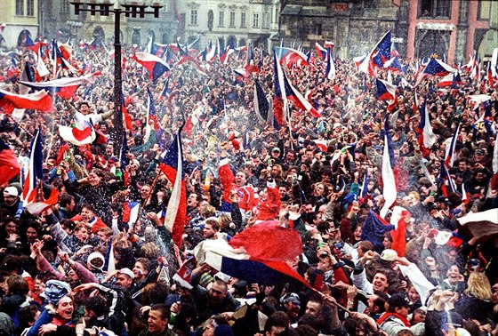 1998. Olympijsk zlato z Nagana. Pot, co hokejist zvtzili nad Ruskem,...