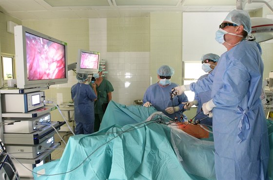 Olomoucká fakultní nemocnice představila novou 3D technologii, která lékařům...