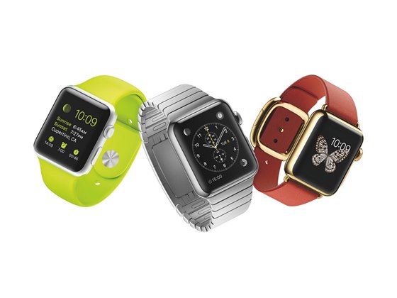 Podle éfa Applu budou hodinky Watch na trhu ji v dubnu.