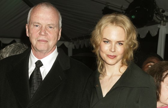 Nicole Kidmanová a její otec Antony Kidman (Palm Springs, 8. ledna 2005)