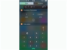iOS 8 - widgety mohou být rzné, teba pevodník mn i kalkulaka.