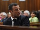 Oscar Pistorius bhem tvrteního tení verdiktu  (11. záí)