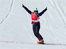 2014. Snowboardkrosařka Eva Samková vítězí na olympijských hrách v Soči. Česká...