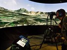 ást výcviku se konala na panoramatickém simulátoru.