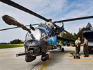 Cviení se úastnily i vrtulníky Mi-24. eská armáda je výhledov plánuje a...
