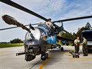 Cvi�en� se ��astnily i vrtuln�ky Mi-24. �esk� arm�da je v�hledov� pl�nuje a...