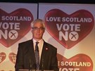 Alistair Darling, lídr kampan proti odtrení Skotska, vystoupil po vyhláení...