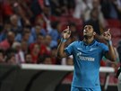 GÓLOVÁ OSLAVA. Útoník Hulk ze Zenitu Petrohrad oslavuje gól, který vstelil v...