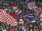 Fanouci Lille podporují svj tým.