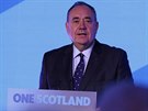 éf skotských separatist, první ministr Alex Salmond uznal poráku v referendu.