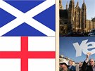 Skotsko a jeho vlajka