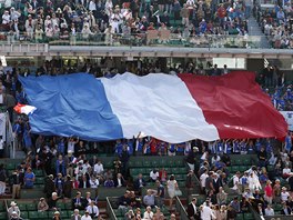 Francouzt divci vytvoili tenistm v souboji o finle Davis Cupu proti...