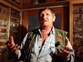Miloslav Jan Šnek z Přibyslavi je jedním z největších sběratelů zapalovačů na...