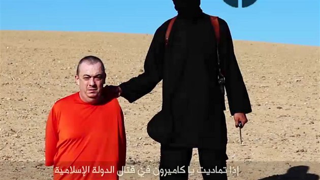 Alan Henning na videu islamist.
