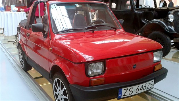 Fiat Cabrio 650 v Technickm a dopravnm muzeu ve ttn