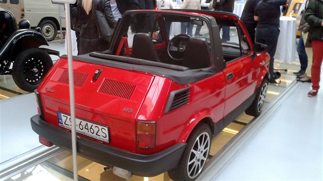 Fiat Cabrio 650 v Technickm a dopravnm muzeu ve ttn