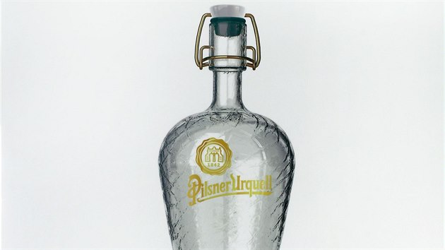 Pilsner Urquell odtajnil leton design aukn lahve, kter v dobroinn aukci ped Vnoci opt pome Centru Paraple.