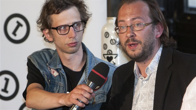 �editel spolku �inoherák Ústí a um�lecký �éf Filip Nuckolls (vpravo)