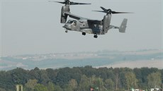 Americký konvertoplán CV-22B Osprey na Dnech NATO v Ostravě