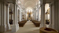 Piaristický chrám Nalezení svatého Kíe v Litomyli po rekonstrukci