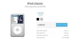 V Česku je ještě iPod Classic někde k dostání