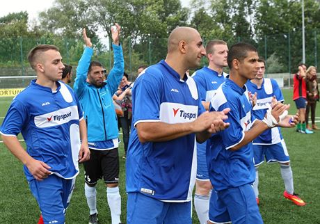 Tým FC AC Roma Dín momentáln psobí ve III. tíd. archivní snímek