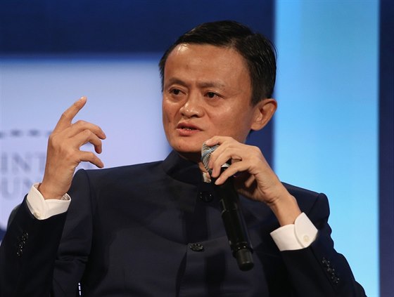 Jack Ma, výkonný editel ínského gigantu Alibaba Group