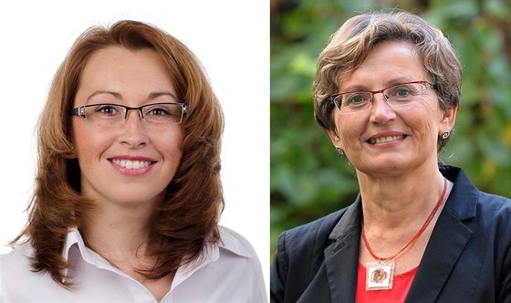 Ivana Cabrnochová (vlevo) a Jana Duková