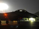 Americká stíhaka F-15E Strike Eagle, která se podílí na leteckých úderech v...