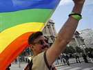 V Blehrad se po tyech letech konal Gay Pride (28. záí 2014).