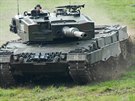 Tank Leopard 2 polské armády na Dnech NATO v Ostrav