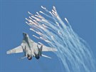Letová ukázka slovenského MiG-29 na Dnech NATO v Ostrav