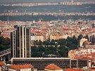 Výhled ze stechy City Tower nabízí málo známé pohledy na Prahu.