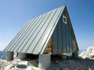 Horská chata s krásným panoramatických výhledem na Julské Alpy byla pro...