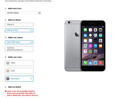 Rezervace iPhonu na stránkách Applu
